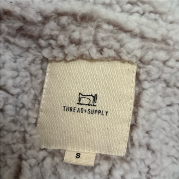 Thread + Supply teddy pullover jacket - Picture 5 of 5